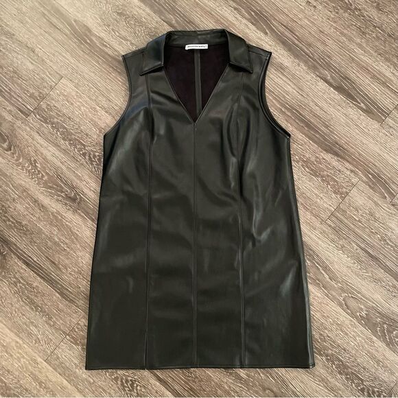Alexander Wang vegan leather dress - Picture 1 of 7